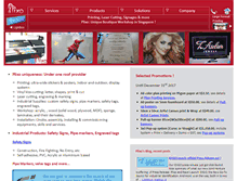 Tablet Screenshot of plixo.com.sg